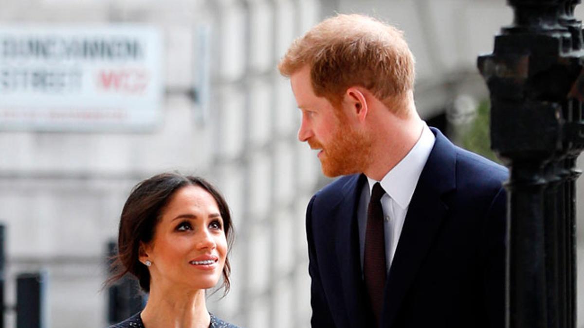 La complicidad de Meghan Markle y el príncipe Harry en un acto religioso en Londres