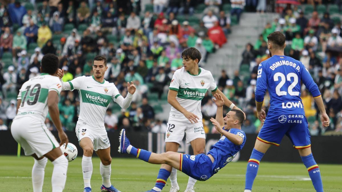 1-0- El Elche se agarra a la permanencia y aplaza el sueño europeo del Getafe