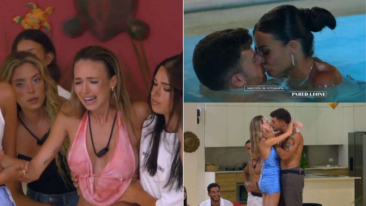 Darío y Almudena se consuelan tras el grandísimo enfrentamiento en 'el espejo'