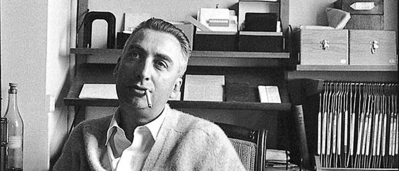 L´assagista i pensador francès Roland Barthes, nascut el 1915 i mort el 1980.