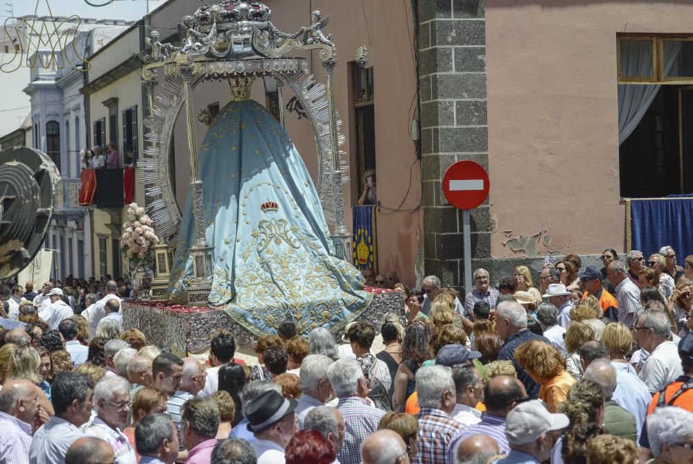 15/08/2018 STA. MARÍA DE GUÍA. Procesión de ...