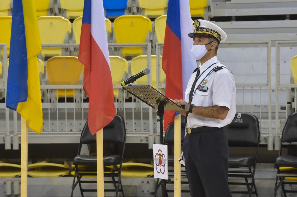 Ceremonia de clausura del Mundial de pentathlon aeronáutico