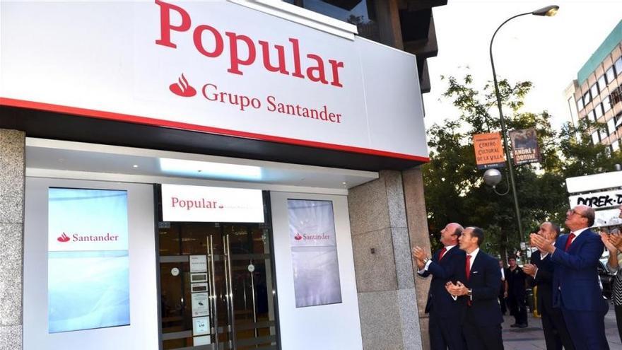 Los clientes del Popular ya pueden acceder a los cajeros del Santander
