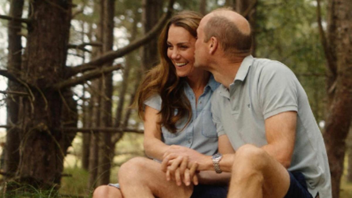 Kate Middleton y el príncipe Guillermo, en su último 'post' por San Valentín.