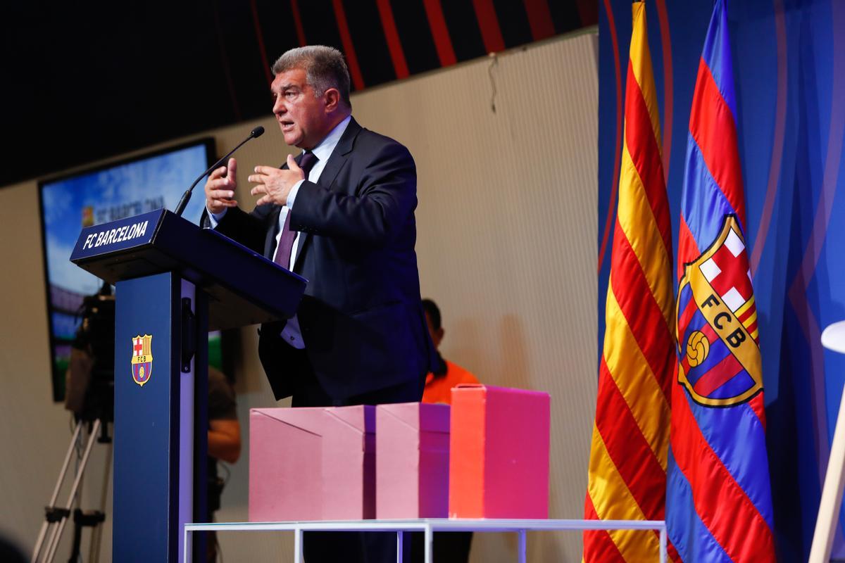 Joan Laporta comparece por el caso Negreira