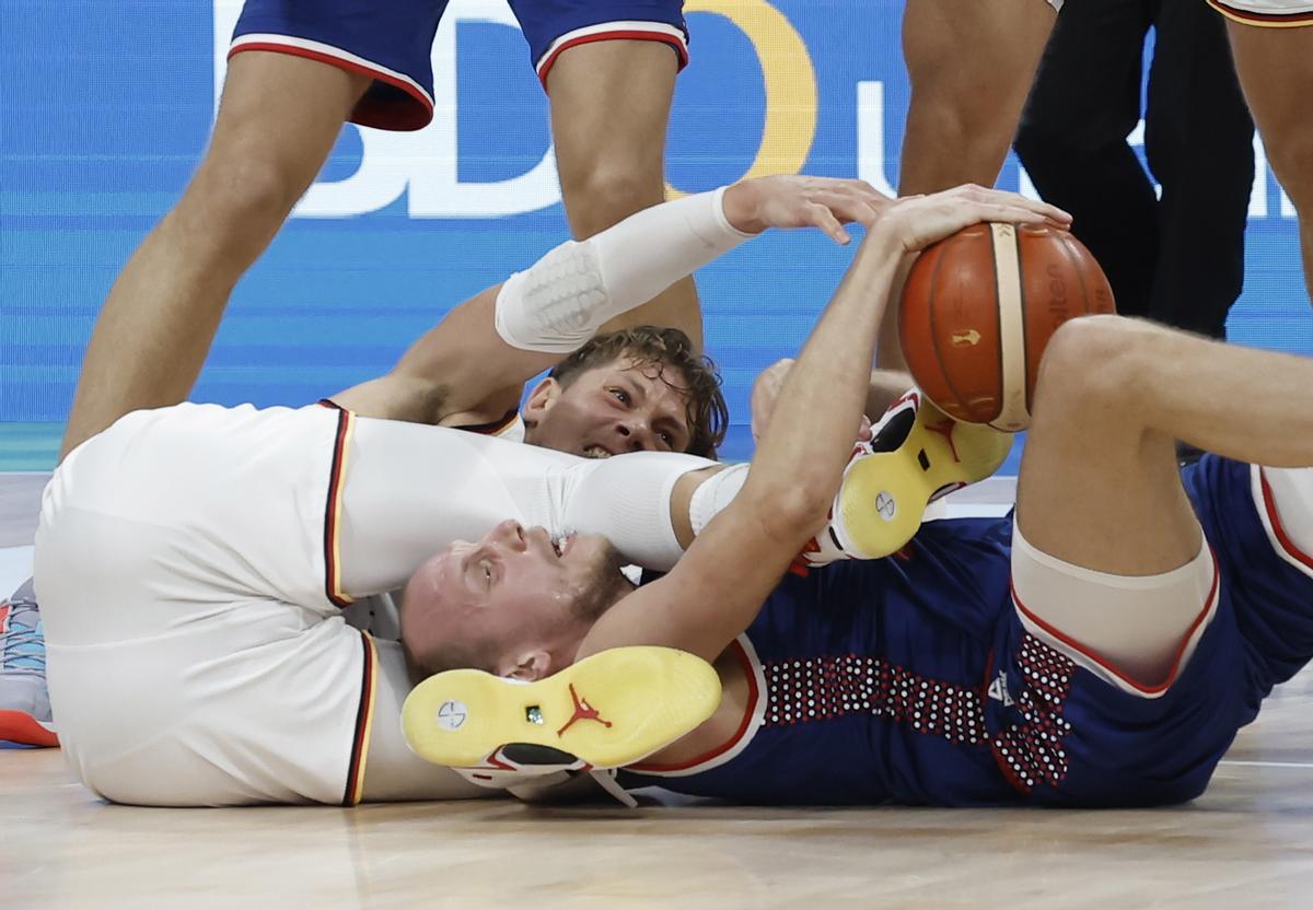 La final entre Alemania y Serbia del Mundial de baloncesto, en imágenes.
