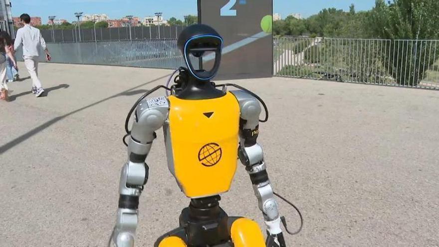 Así son los robots vigilantes que sorprendieron en el Mutua Madrid Open