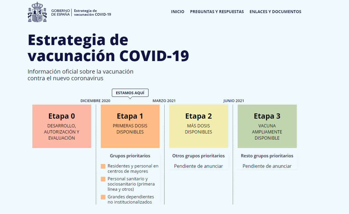 El Govern llança una web per informar sobre les vacunes