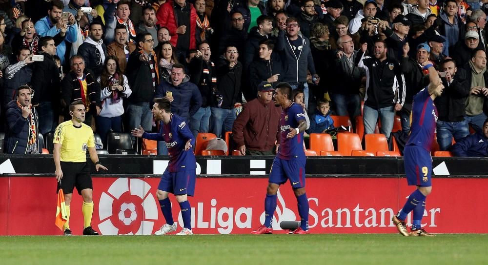 Valencia - Barcelona, en imágenes