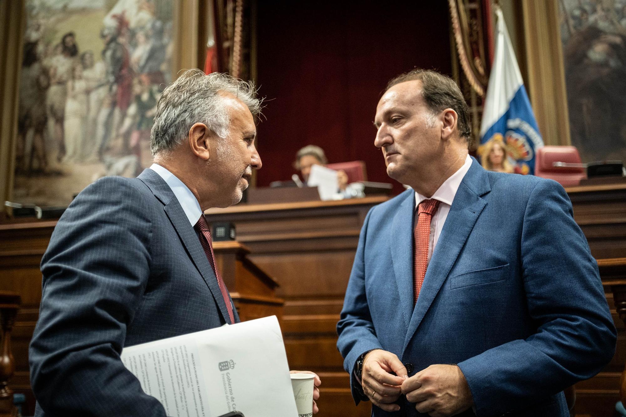 Pleno del Parlamento de Canarias (9/11/22)