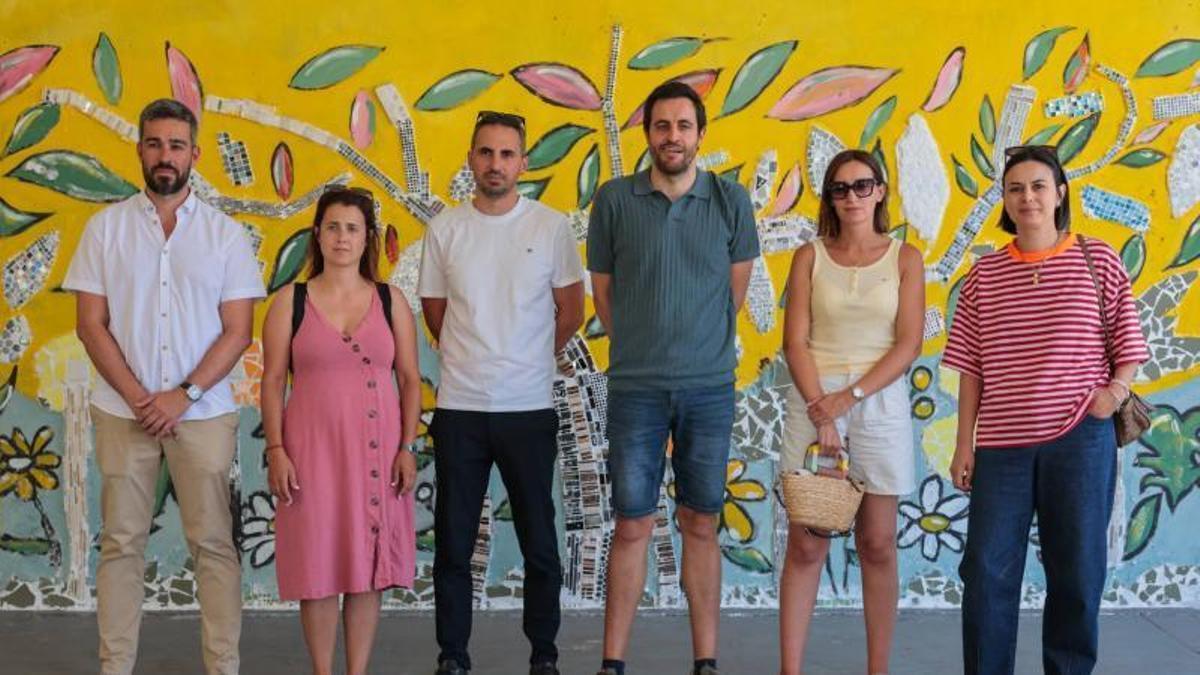 Miembros de la ANPA de A Lomba.