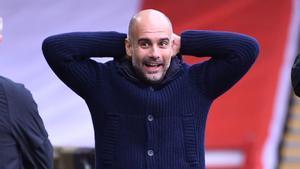 Guardiola: «Em quedo al Manchester City, segur»