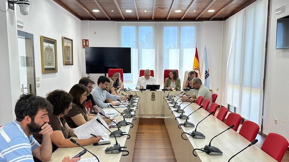 Consejo de administracion de Augas de Ames celebrado este pasado martes