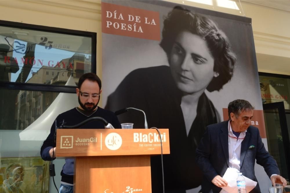 Así se ha celebrado el Día de la Poesía en Murcia