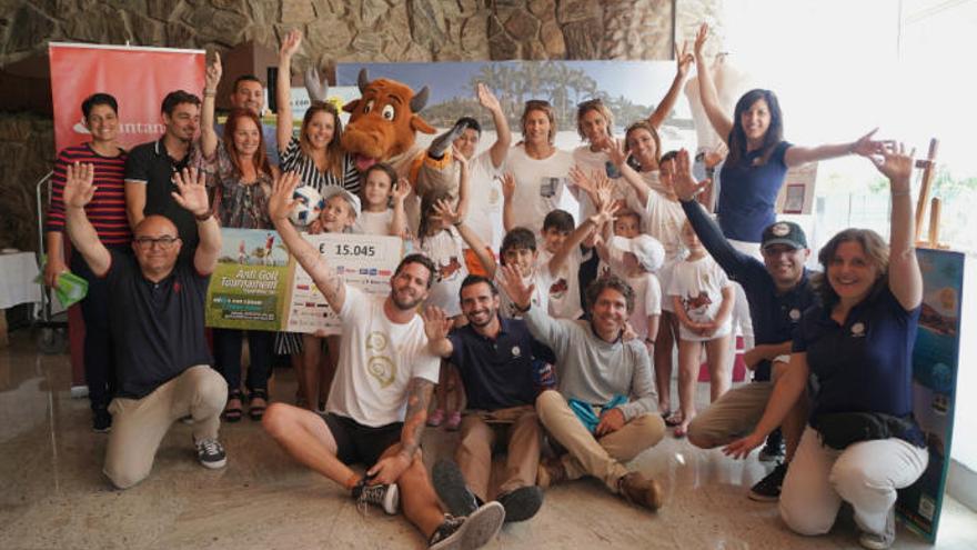 El torneo Pequeño Valiente recauda 15.000 euros contra el cáncer en Anfi Tauro