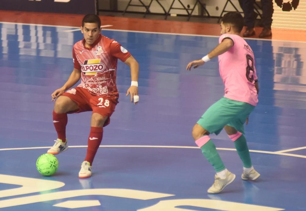 Partido entre ElPozo Murcia y el FC Barcelona