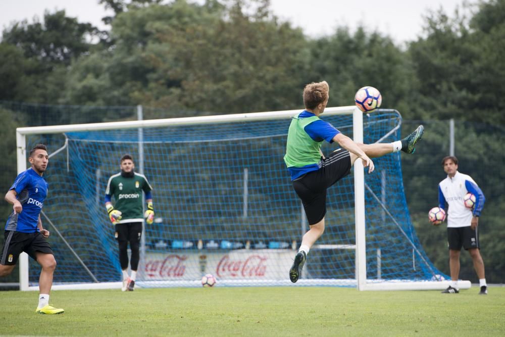 Entrenamiento del Real Oviedo