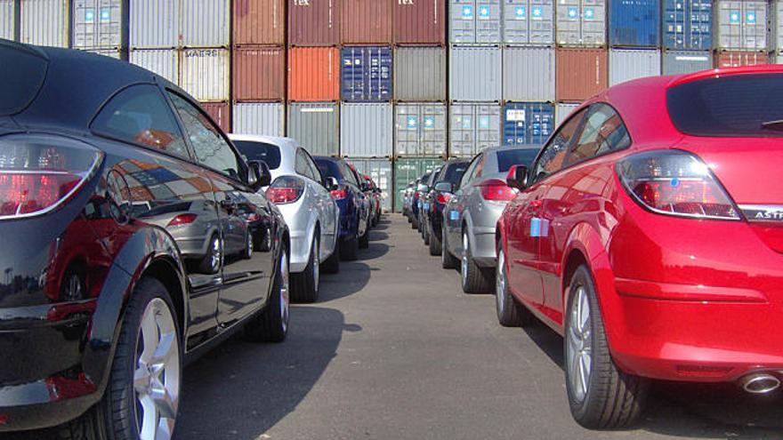 Muelle 9. Renault también distribuirá sus vehículos desde el Puerto de Málaga.