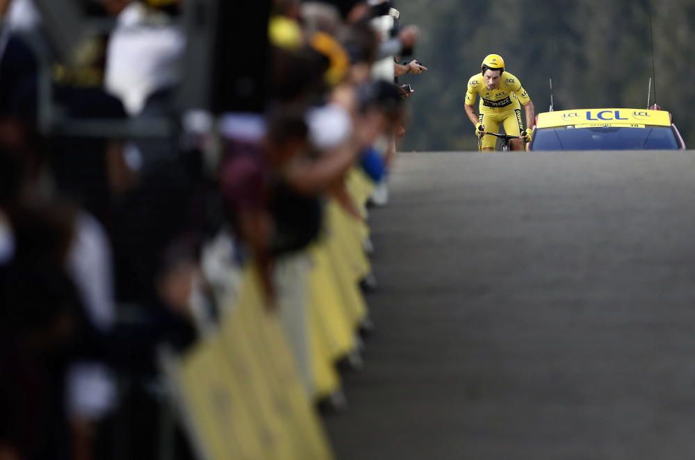 Las imágenes de la 20ª etapa del Tour de Francia.