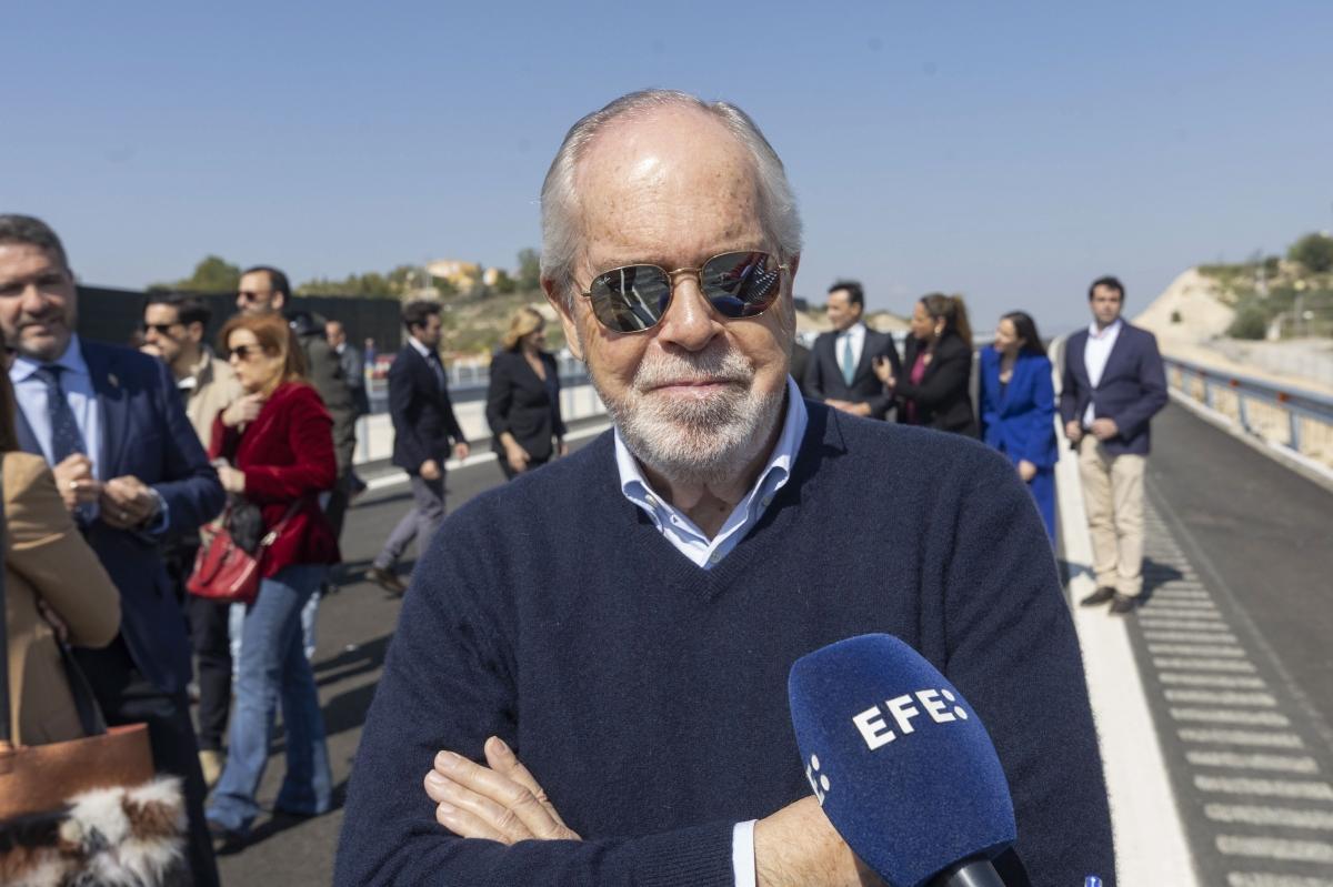 Manuel Pérezcarro, secretario general de Froet, durante la inauguración del Arco Noroeste.