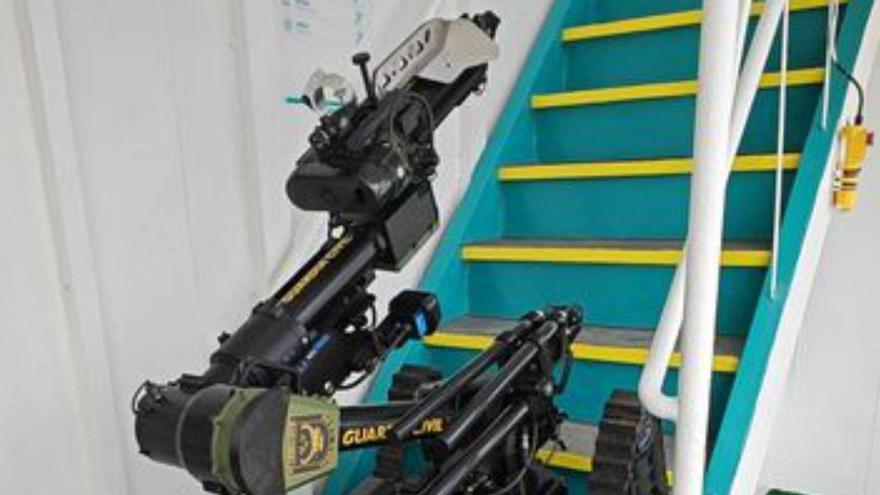 Un robot de última generación para desactivar explosivos en barcos