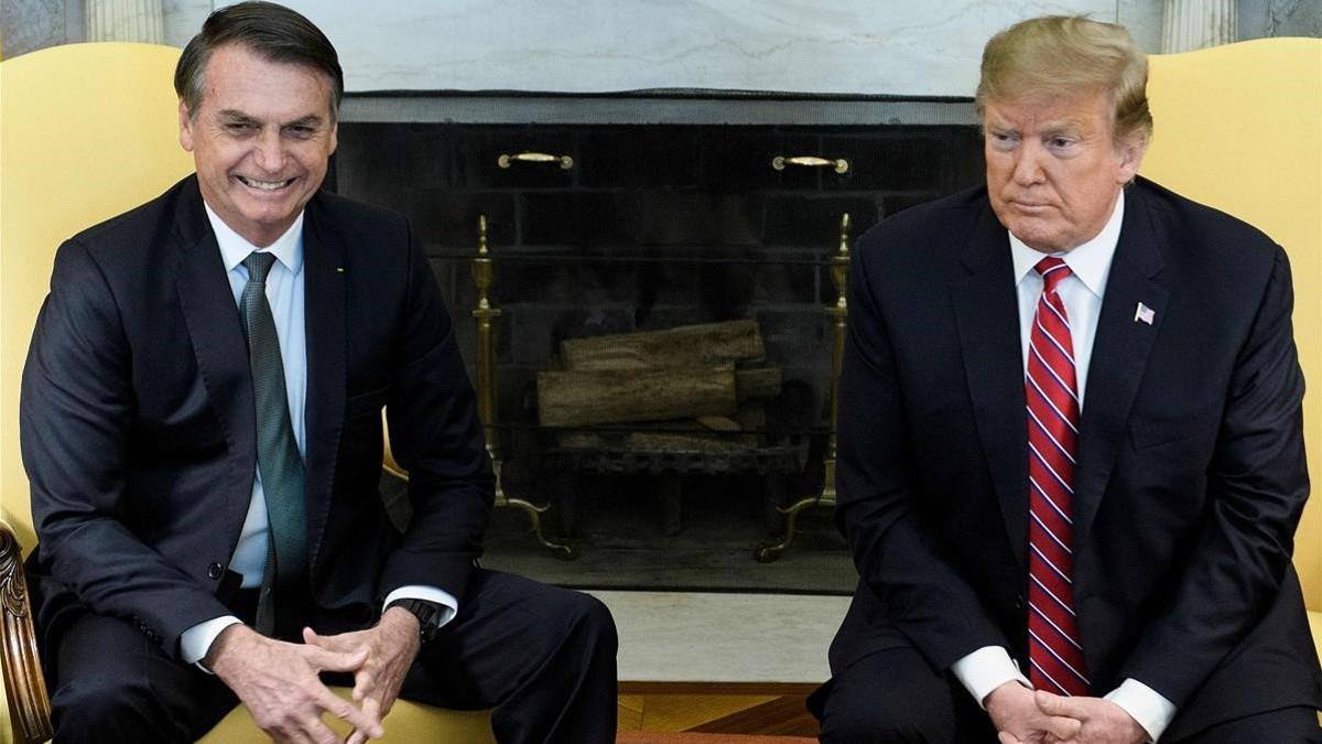 bolsonaro y trump