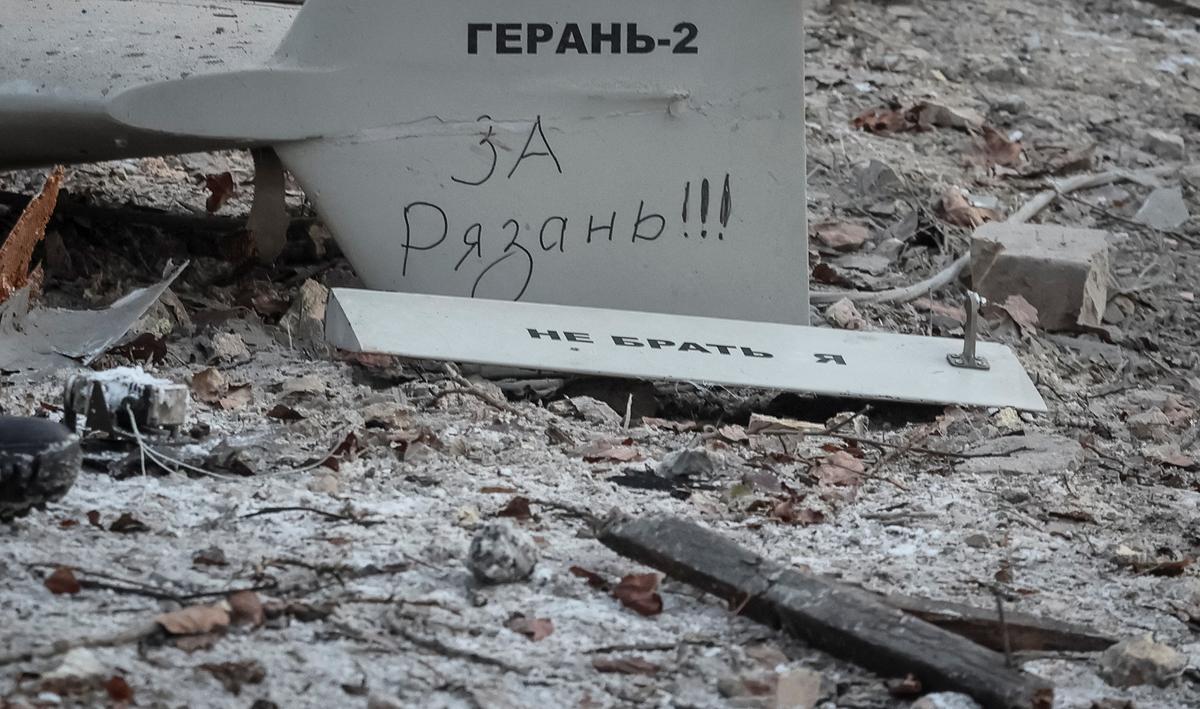 Ataque ruso con drones en Kiev
