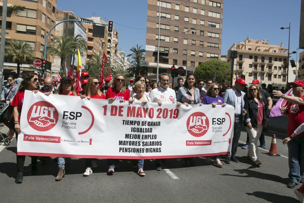 Manifestación del 1 de mayo en Alicante