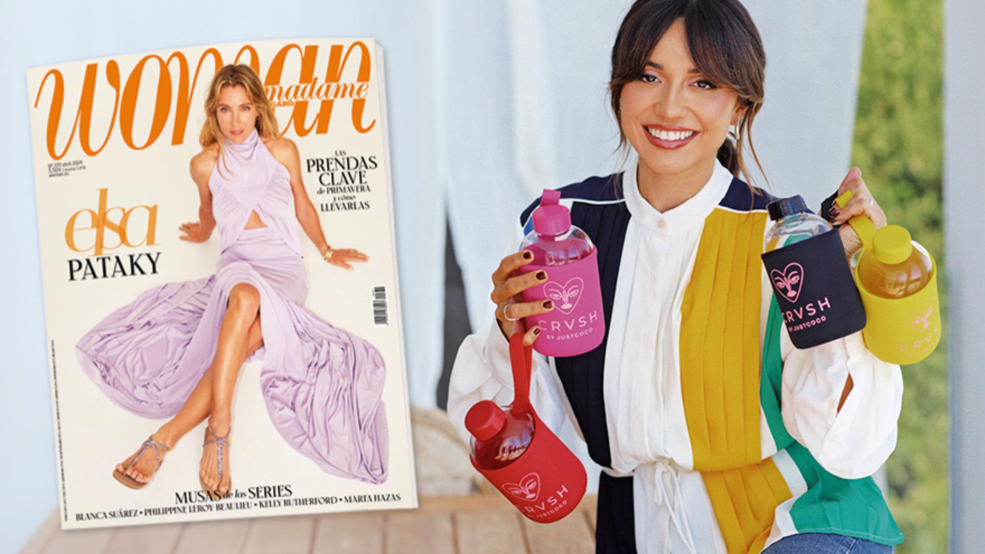 Consigue con Woman la botella diseñada en exclusiva por Crvsh by Just Coco - El Periódico de España