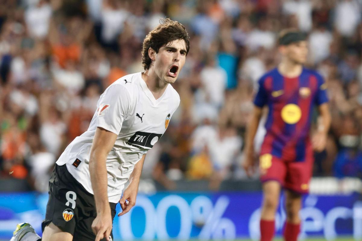 Valencia. Mestalla Partido de liga Última jornada Valencia CF VS Barça Barcelona FC VLC SPD