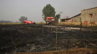 Muere un voluntario que resultó herido en el incendio de Zamora y León