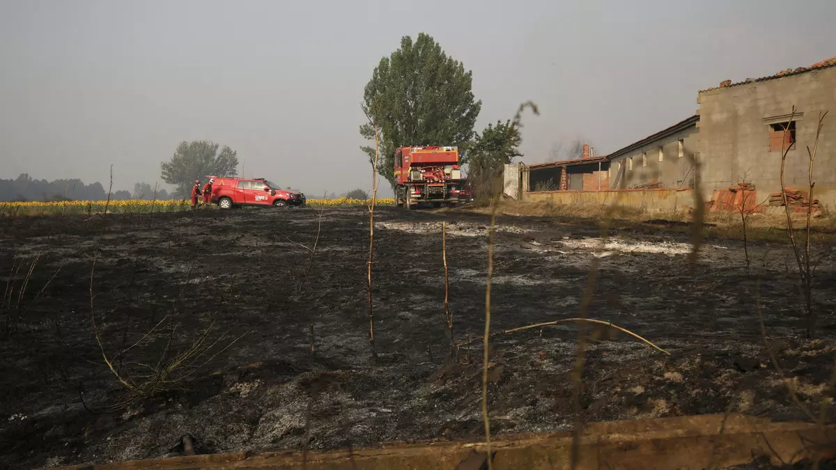 Muere un voluntario que resultó herido en un incendio de León