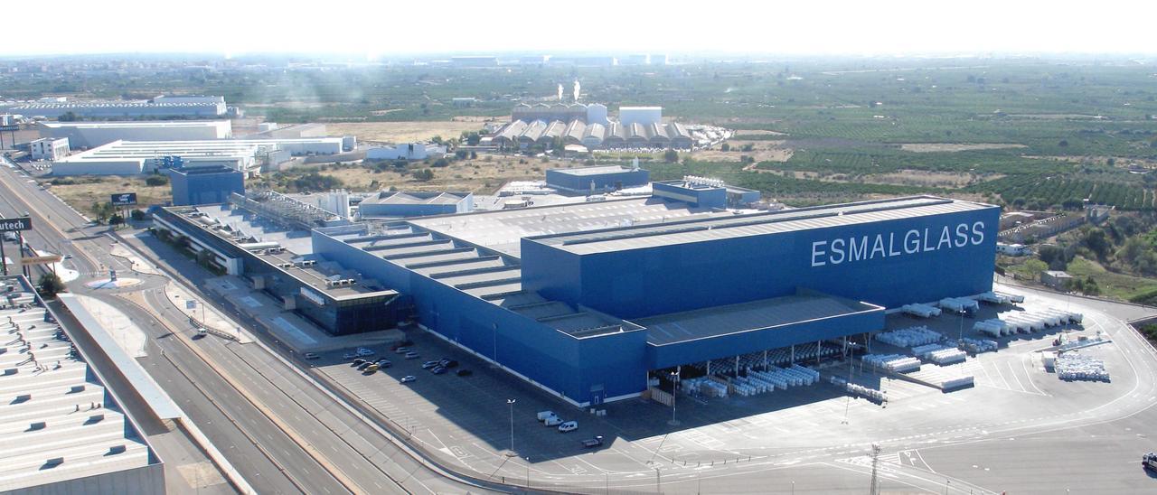 Imagen del exterior de la sede de Esmalglass