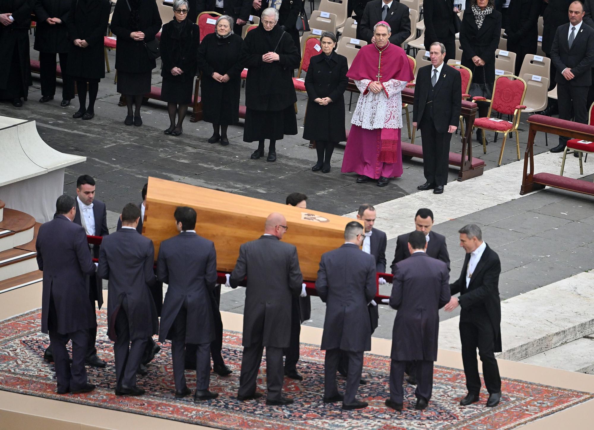 Funeral Mass for Pope Emeritus Benedict XVI in St. Peter's Square