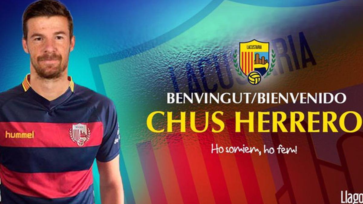 Chus Herrero, nuevo jugador del Llagostera