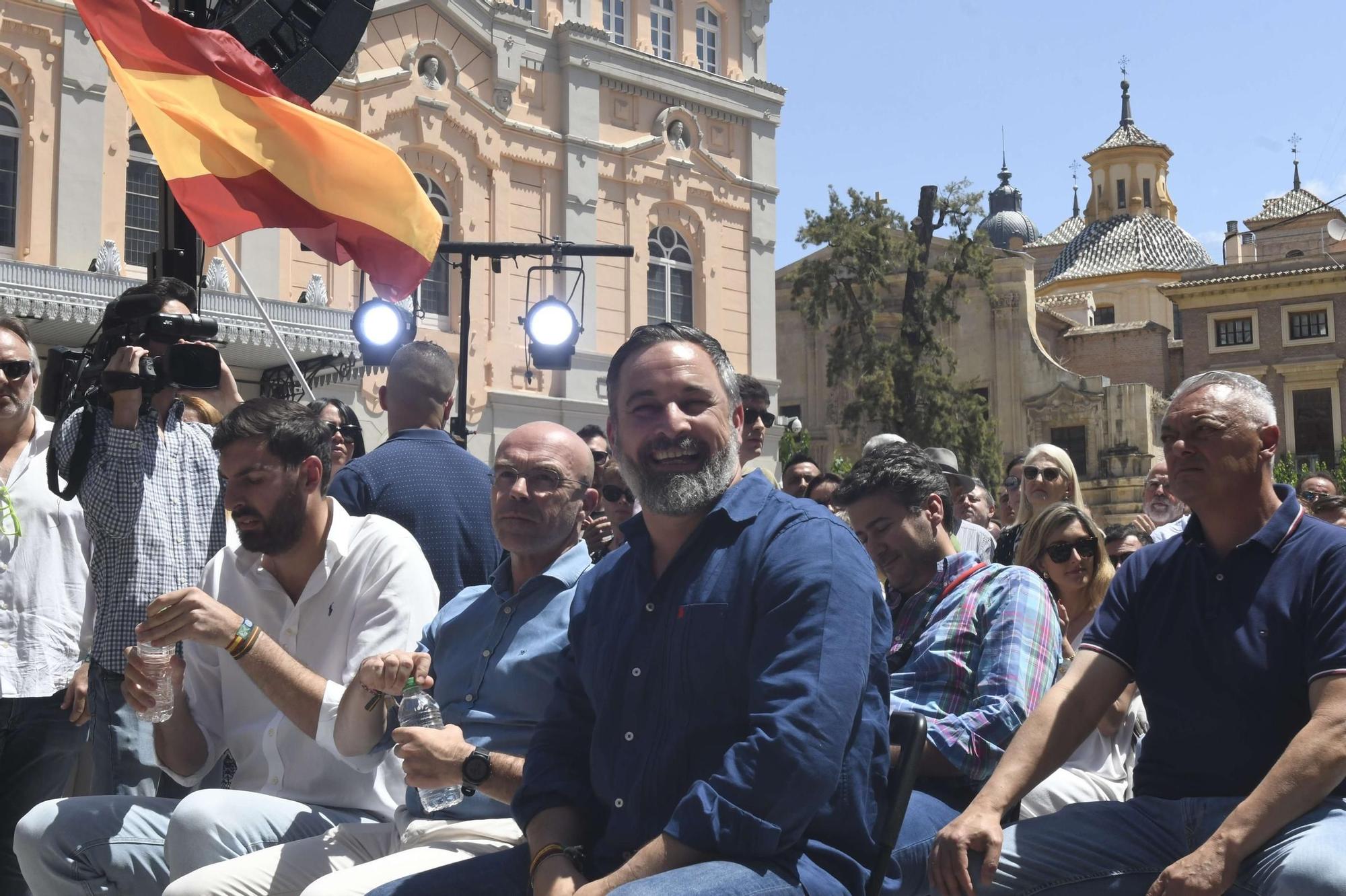 Acto de Santiago Abascal y Jorge Buxadé en Murcia