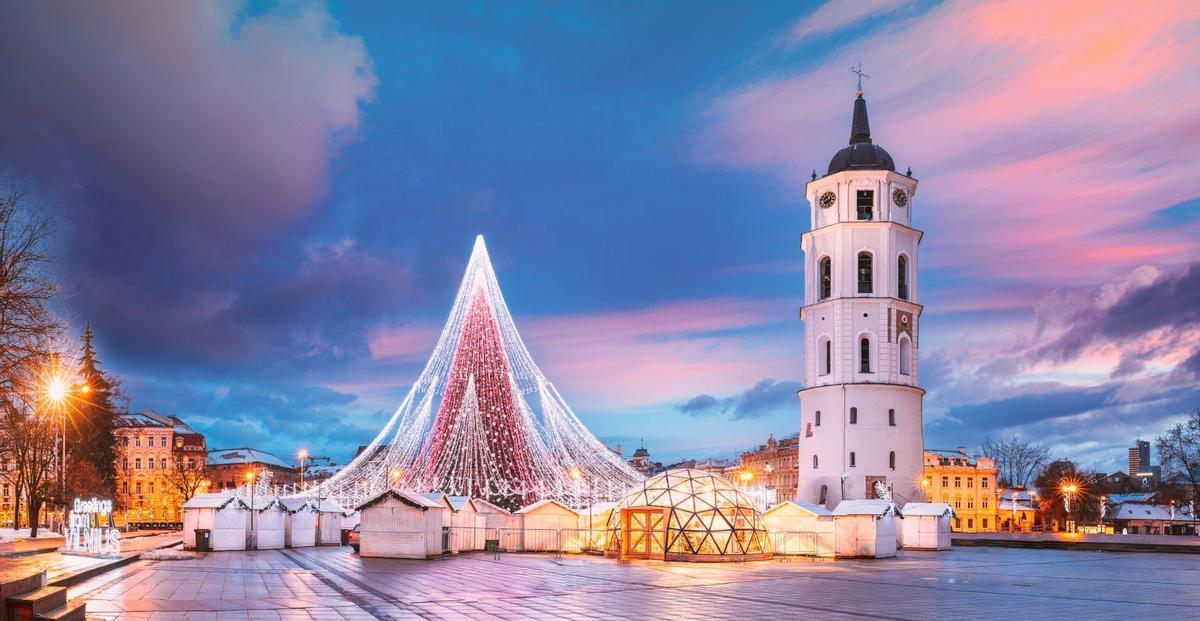 Árbol de Navidad, Vilna