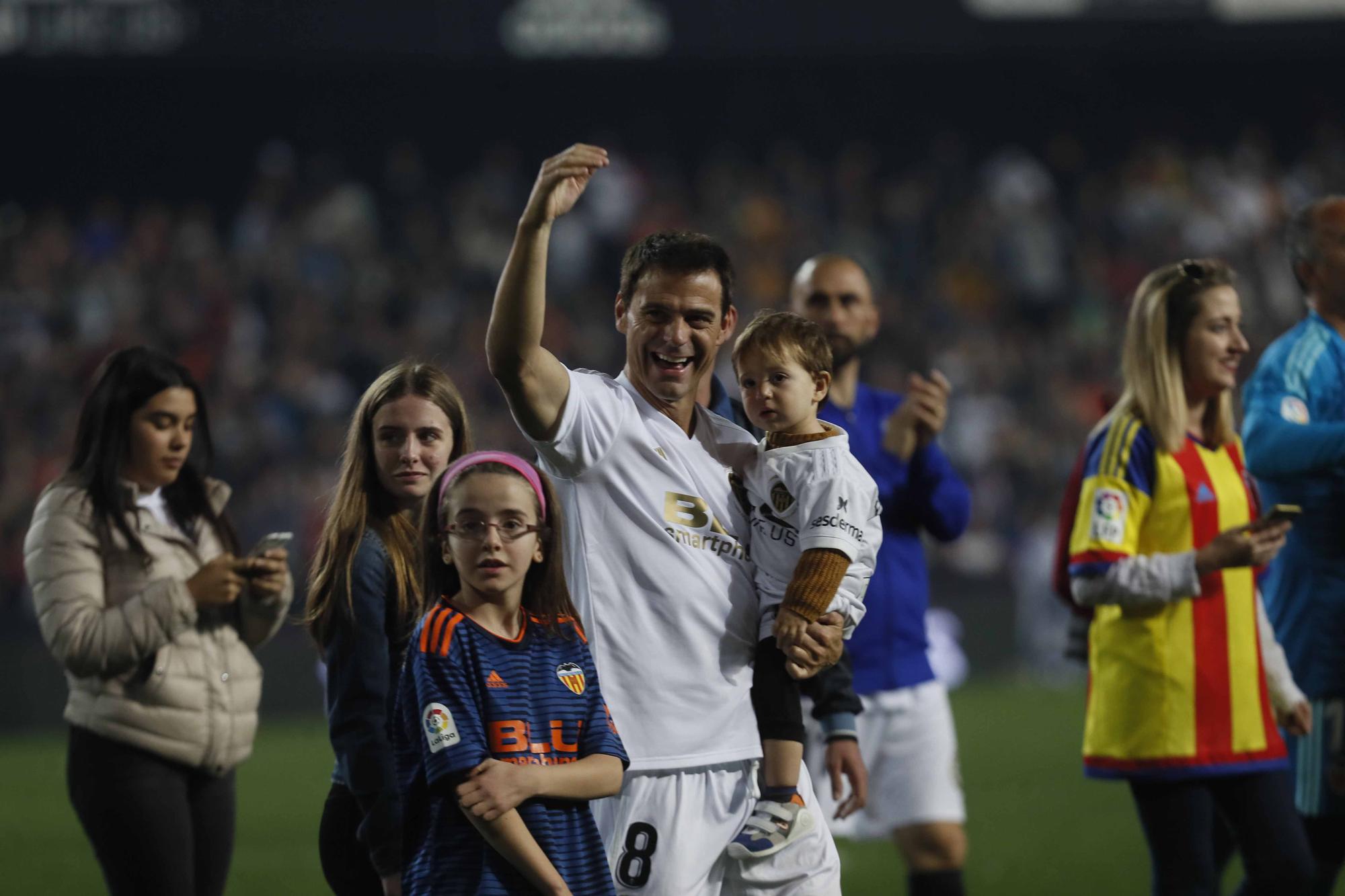 Tres años del partido de Leyendas del Valencia CF