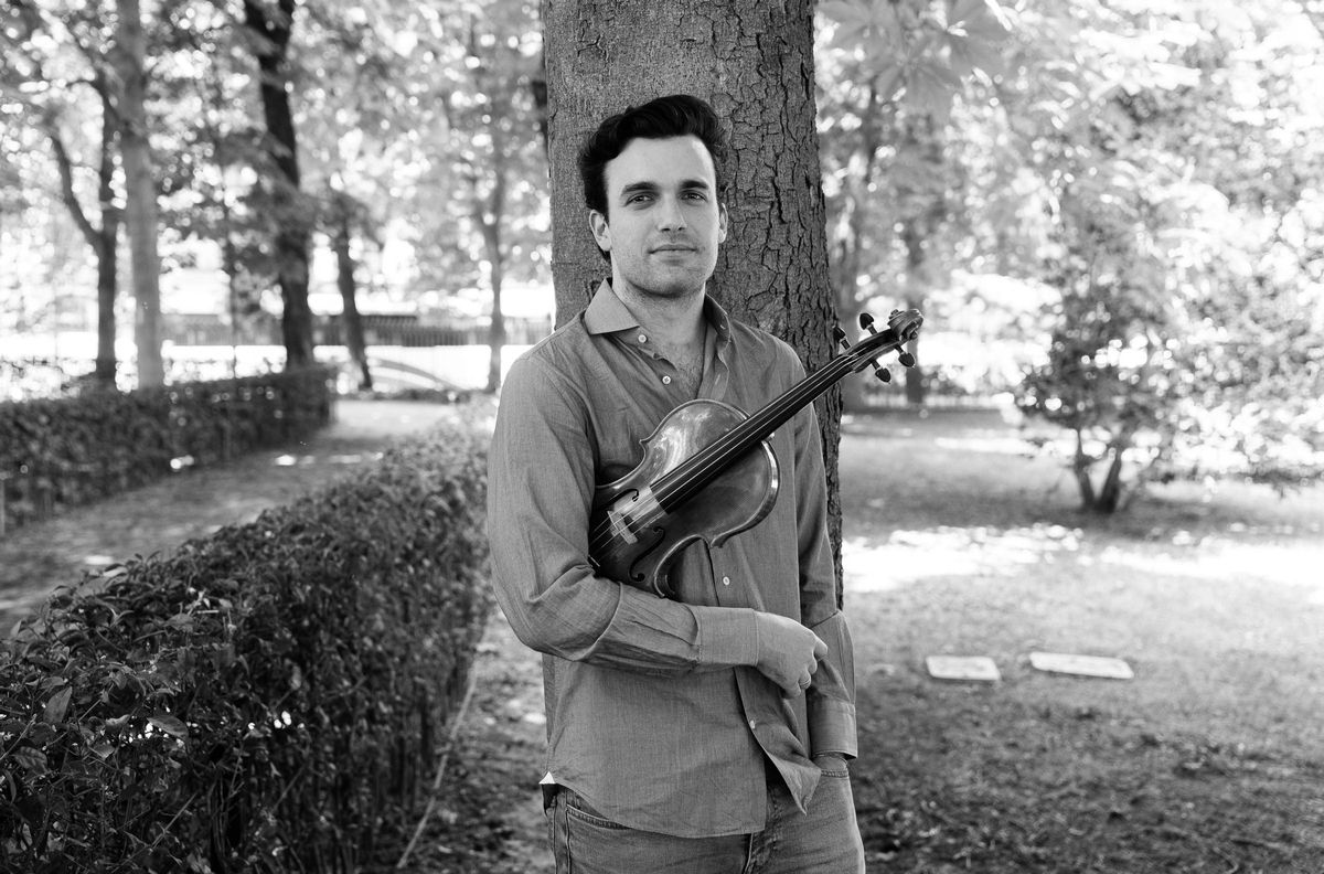 Manuel Urios, violinista.