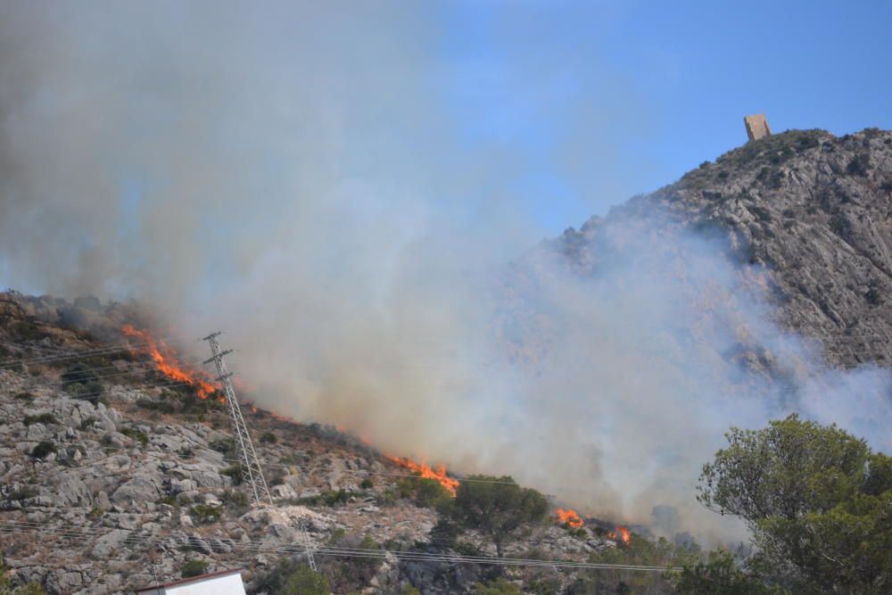 Incendio en el Mascarat