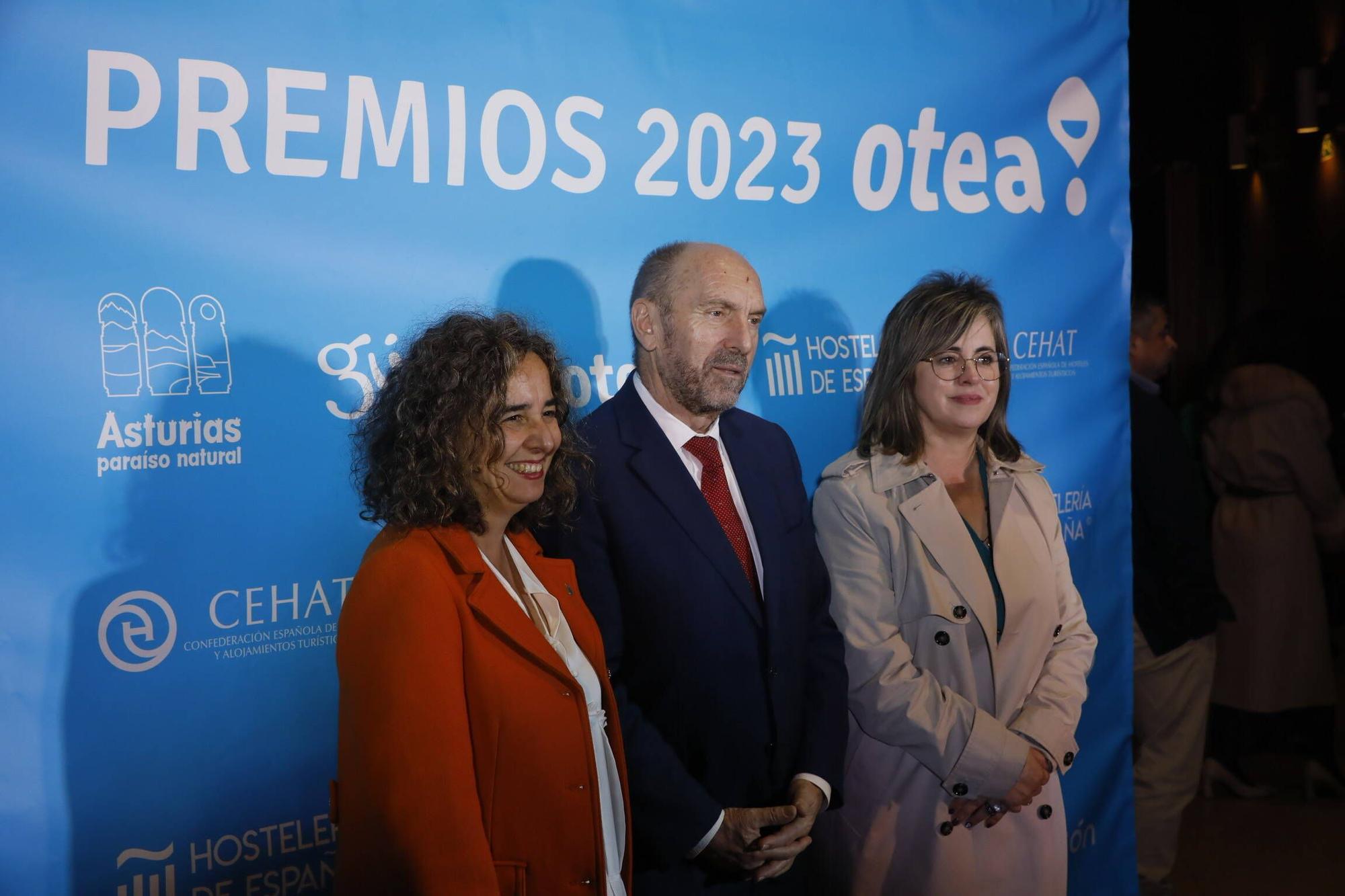 Gala de entrega de los premios de la patronal hostelera Otea, en imágenes