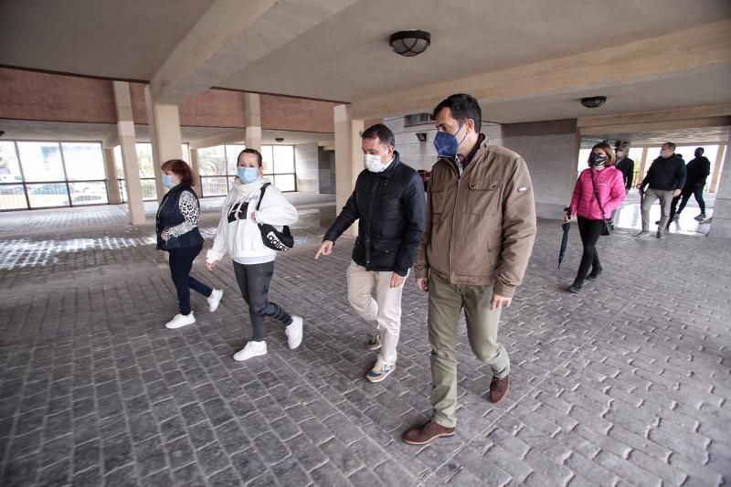 Visita a las viviendas de San Pío