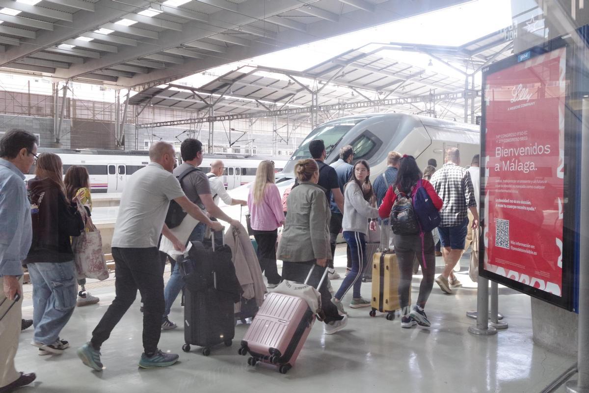 Vuelve a abrirse la conexión en AVE entre Málaga y Madrid