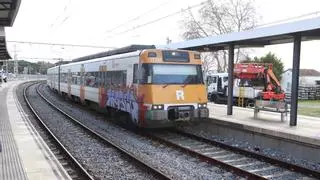 Interrompudes les línies R1 i RG1 entre Malgrat i Blanes per un atropellament en un punt no autoritzat de pas