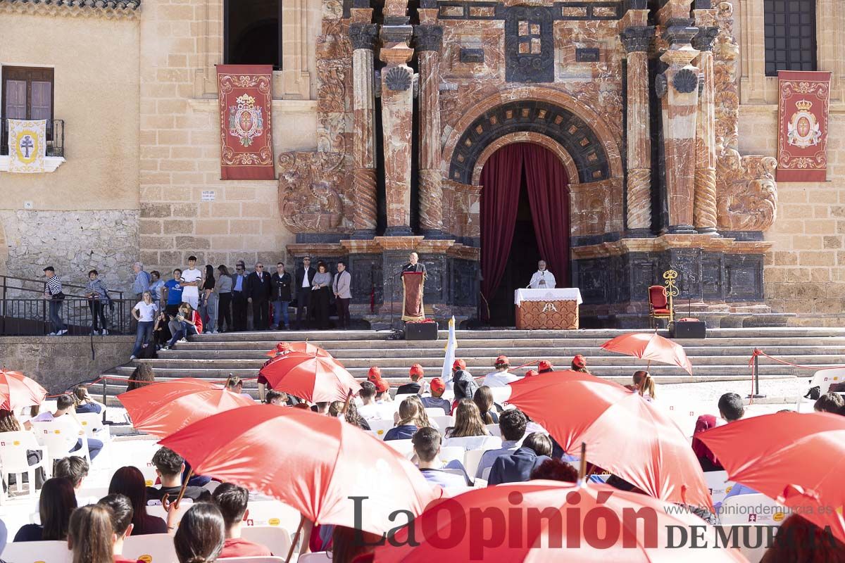 Peregrinación de alumnos de Religión de Secundaria y Bachillerato a Caravaca