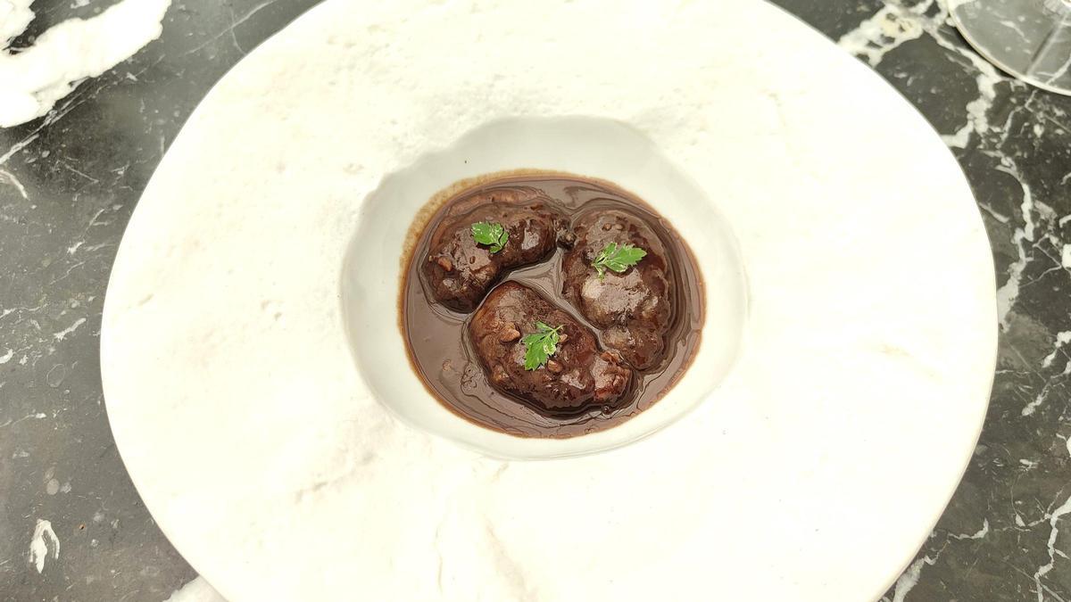 Las castañetas de cerdo ibérico de Lalola.