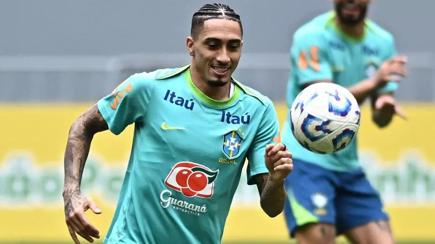 Raphinha, a las órdenes de Ancelotti