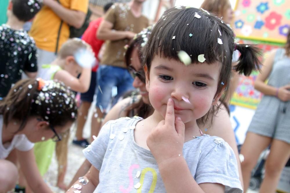 Festa del confeti de la Festa Major Infantil de Sant Joan de Vilatorrada