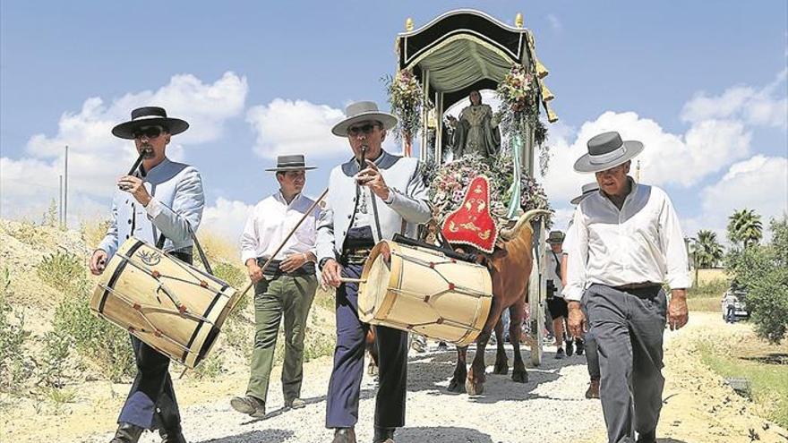 La Pradera se inunda de fervor mariano con la Romería de la Virgen de las Viñas