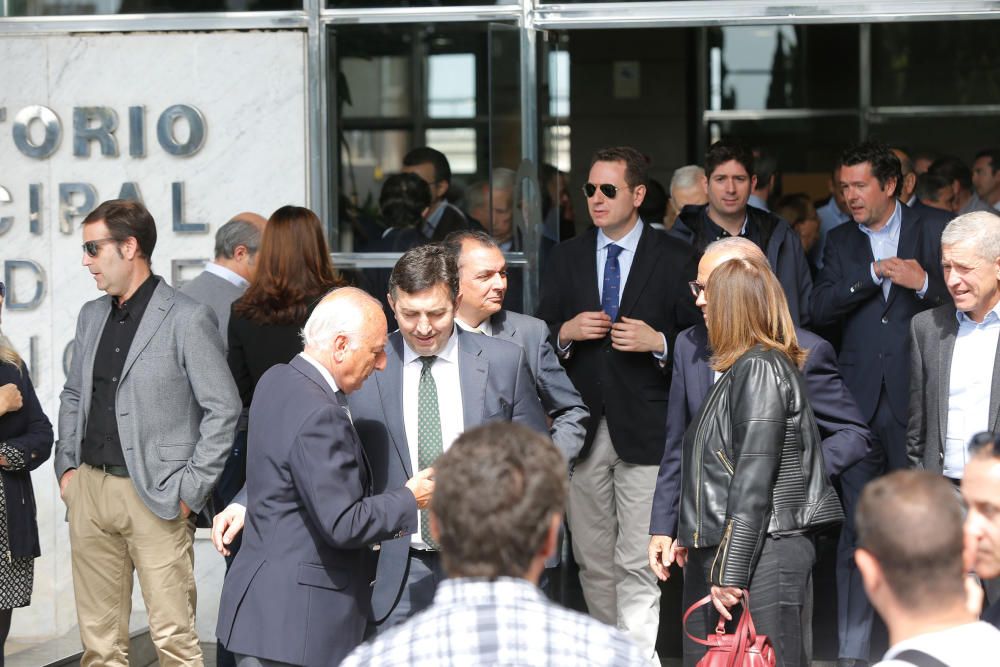 Funeral de Emilio Orta, presidente del Clúster de Automoción valenciano